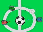 Lojë Beteja e futbollit tank 1 2 3 4 lojtar  në internet
