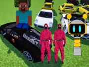 Lojë Minecraft Squid Sprunki Drift Multiplayer në internet