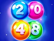 Lojë 2048 topa të ndeshjes  në internet