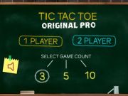 Lojë TIC TAC TOE TOE PRO ORIGJINALE  në internet