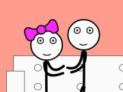 Lojë Burgu dhe Dashuria Stickman  në internet