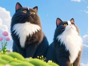 Lojë Mister Jigsaw: Ngjyrë Cat  në internet
