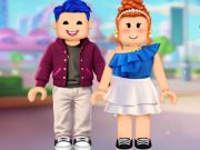 Lojë Veshja e çiftit roblox  në internet