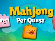 Lojë Mahjong Pet Quest  në internet
