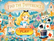 Lojë Gjeni ndryshimet: Alice in Wonderland  në internet