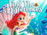 Lojë Gjeni ndryshimet: Mermaid i vogël  në internet