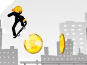 Lojë Qyteti i Skate Stickman  në internet