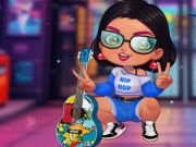 Lojë Vajzë me stil hip hop  në internet