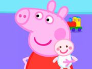 Lojë Mister Jigsaw: Peppa Pig Foshnja e Re  në internet