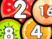 Lojë Bashkoni Topat Shooter 2048 Lidhni frutat  në internet