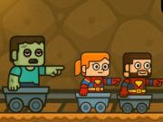 Lojë 2 lojtar Blockminer Escape  në internet