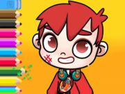 Lojë Libri për t'u ngjyrosur: Avatar World Schoolboy në internet