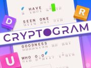 Lojë Cryptogram: Fjala e enigmës së trurit në internet