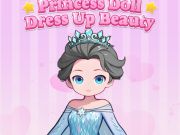 Lojë Princesha Doll Dress Up Bukuri në internet