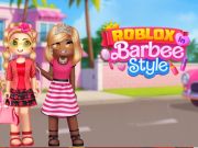 Lojë Roblox në stilin barbie në internet