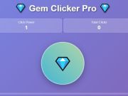Lojë Gem Clicker Pro në internet