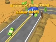 Lojë Brainrot Tung Tung Sahur Drift në internet