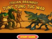 Lojë Brainrot Italian Tung Tung Tug Lufta në internet