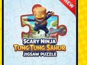 Lojë E frikshme Ninja Tung Tung Sahur Jigsaw Mister në internet