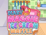 Lojë Ditari Maggie: Waffle Akullore në internet