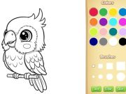 Lojë Libri i ngjyrosjes së kafshëve kawaii në internet