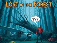 Lojë Lost in the Forest në internet