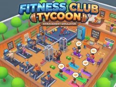 Lojë Fitness Club Tycoon në internet