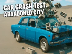 Lojë Car Crash Test Abandoned City në internet