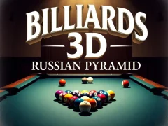 Lojë Billiards 3D Russian Pyramid në internet