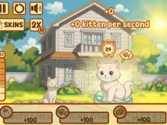 Lojë Click Kitty Idle në internet