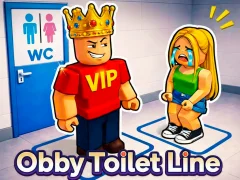 Lojë Obby Toilet Line në internet