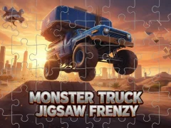 Lojë Monster Truck Jigsaw Frenzy në internet