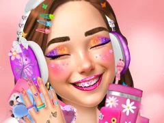 Lojë Cool Girl Aesthetics në internet
