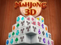 Lojë Mahjong 3D në internet