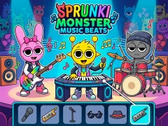 Lojë Sprunki Monster Music Beats në internet