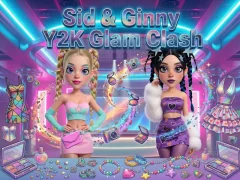 Lojë Sid & Ginny Y2K Glam Clash në internet