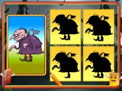 Lojë Shadow Match Halloween në internet