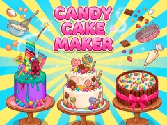 Lojë Candy Cake Maker në internet