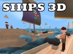 Lojë Ships 3D IO në internet