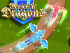Lojë Majestic Dragons në internet