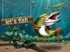 Lojë Let's Fish në internet