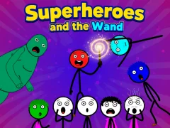 Lojë Superheroes and the Wand në internet