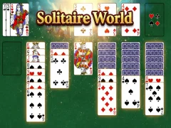 Lojë Solitaire World në internet