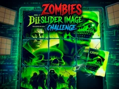 Lojë Zombies Slider Image Challenge në internet