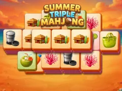Lojë Summer Triple Mahjong në internet