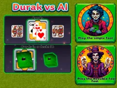 Lojë Durak vs AI në internet