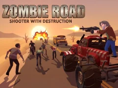 Lojë Zombie Road: Shooter with Destruction në internet