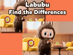 Lojë Labubu Find the Differences në internet