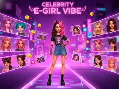 Lojë Celebrity E-Girl Vibe në internet