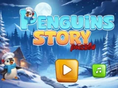Lojë Penguins Story Puzzle në internet